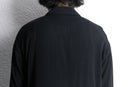 long two-button cuff rayon shirt