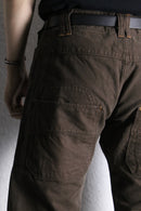 90-00s "Marlboro Classics" faded brown wide straight utility pants
