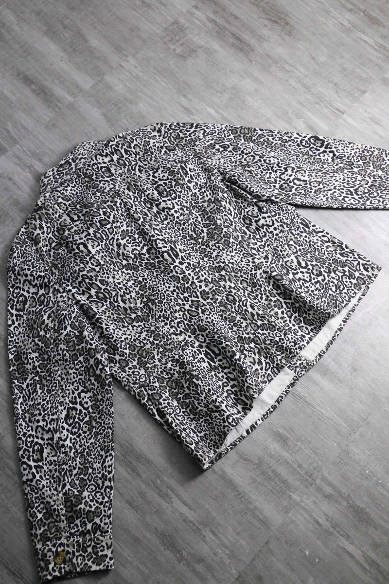 1990s CHICO'S leopard tracker jacket