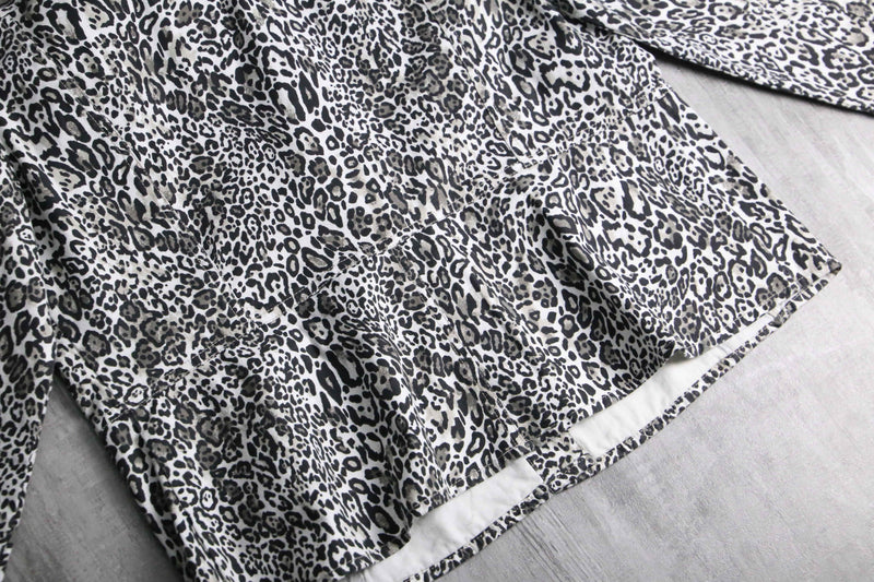 1990s CHICO'S leopard tracker jacket