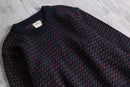 1970-80s L.L.Bean bird's eye knit made in Norway