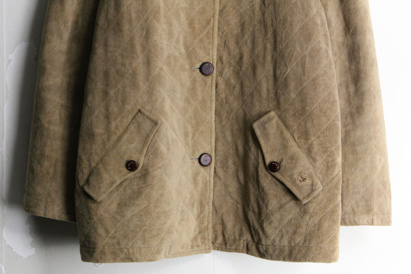 00’s “Burberry” corduroy coverall jacket