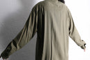 rayon 100% khaki color stripe & border design shirt