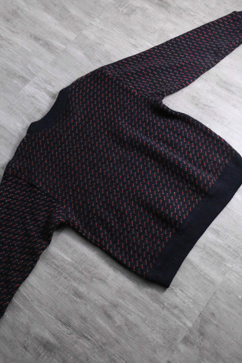 1970-80s L.L.Bean bird's eye knit made in Norway