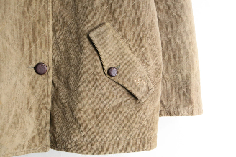 00’s “Burberry” corduroy coverall jacket