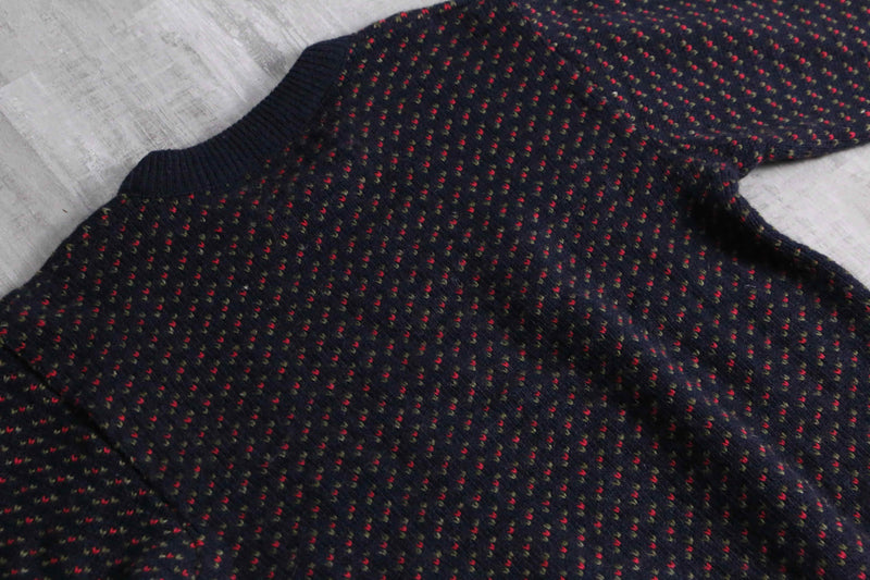 1970-80s L.L.Bean bird's eye knit made in Norway