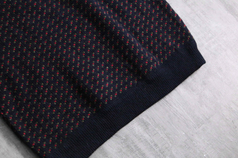 1970-80s L.L.Bean bird's eye knit made in Norway