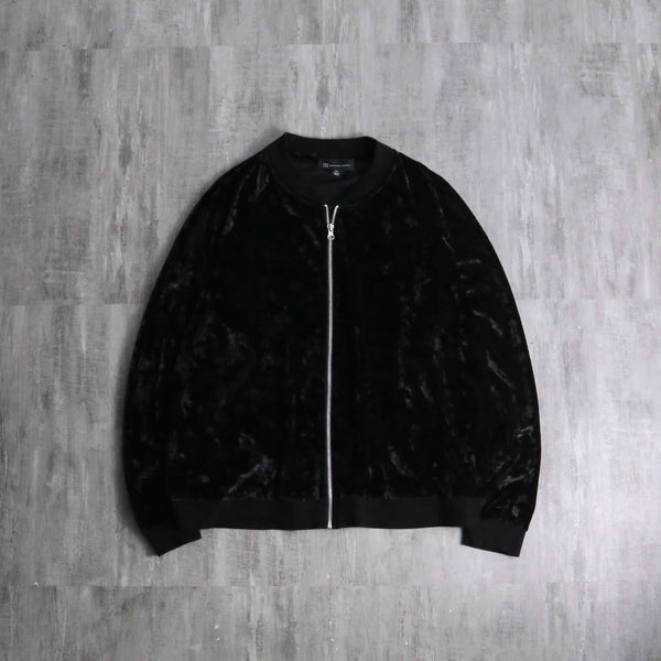 2000s I.N.C crash velour blouson