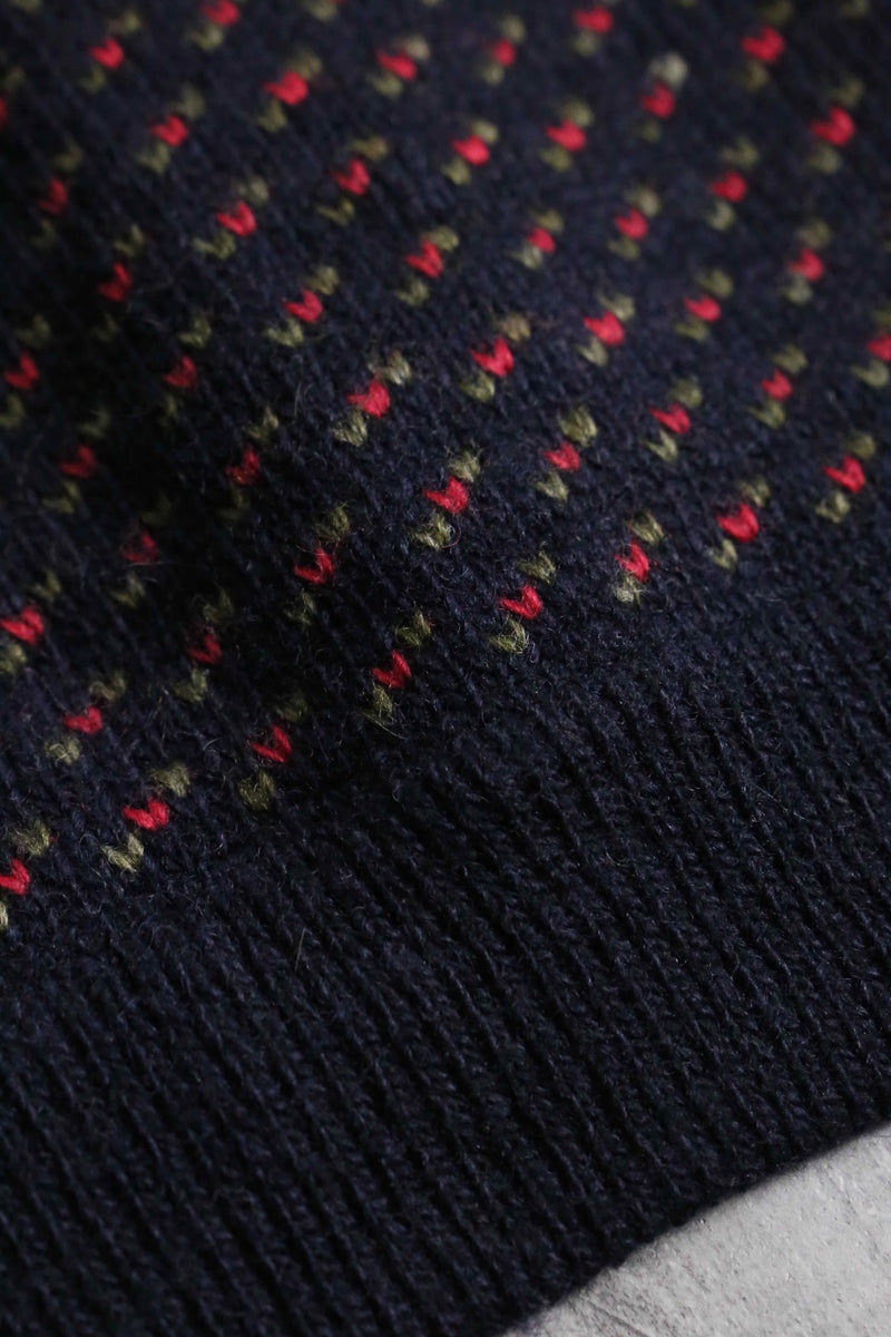 1970-80s L.L.Bean bird's eye knit made in Norway