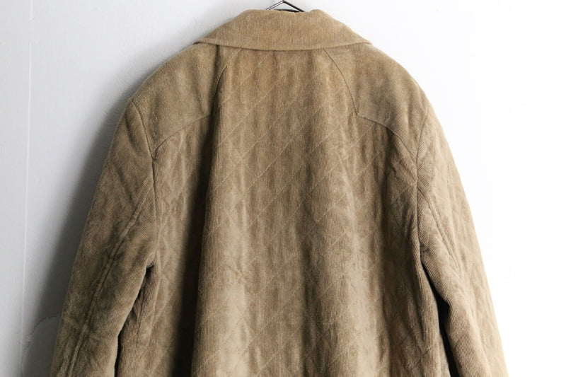 00’s “Burberry” corduroy coverall jacket