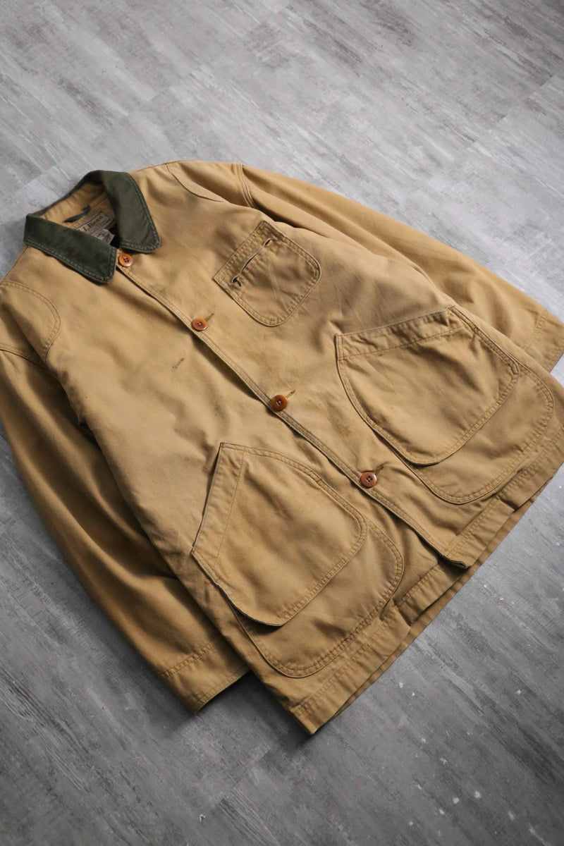 1990s L.L.Bean cotton canvas hunting coverall jacket