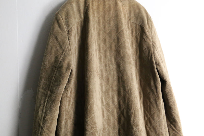 00’s “Burberry” corduroy coverall jacket