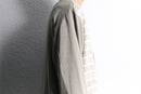 ivory knit switch light jacket