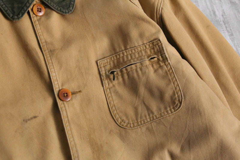 1990s L.L.Bean cotton canvas hunting coverall jacket