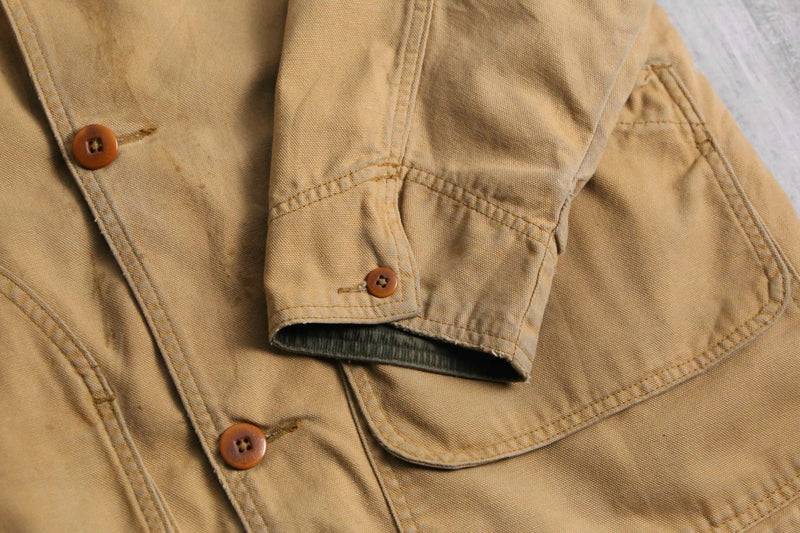 1990s L.L.Bean cotton canvas hunting coverall jacket
