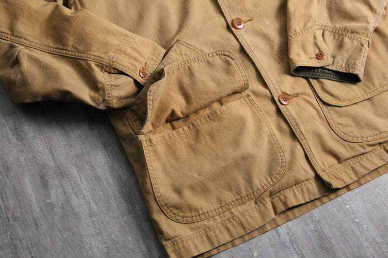 1990s L.L.Bean cotton canvas hunting coverall jacket