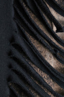 “Re:make” bleach design layered BORO custom hoodie