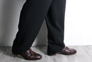 “JONES NEW YORK” one-tuck wide tapered slacks