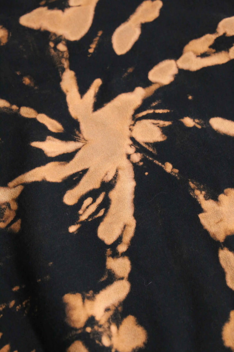 2000s bleached hoodie body by Hanes