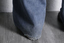 00's "tommy hilfiger" faded light blue wide tapered denim pants
