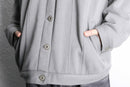 gray color polyester work jacket