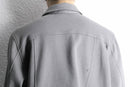 gray color polyester work jacket