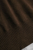 1990s Neiman Marcus herringbone pattern Vneck knit