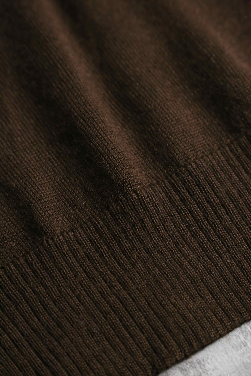 1990s Neiman Marcus herringbone pattern Vneck knit