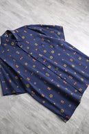 “HERNO” total pattern cupro H/S shirt