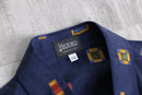 “HERNO” total pattern cupro H/S shirt