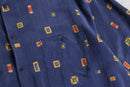 “HERNO” total pattern cupro H/S shirt