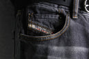 “DIESEL” fade black wide denim pants
