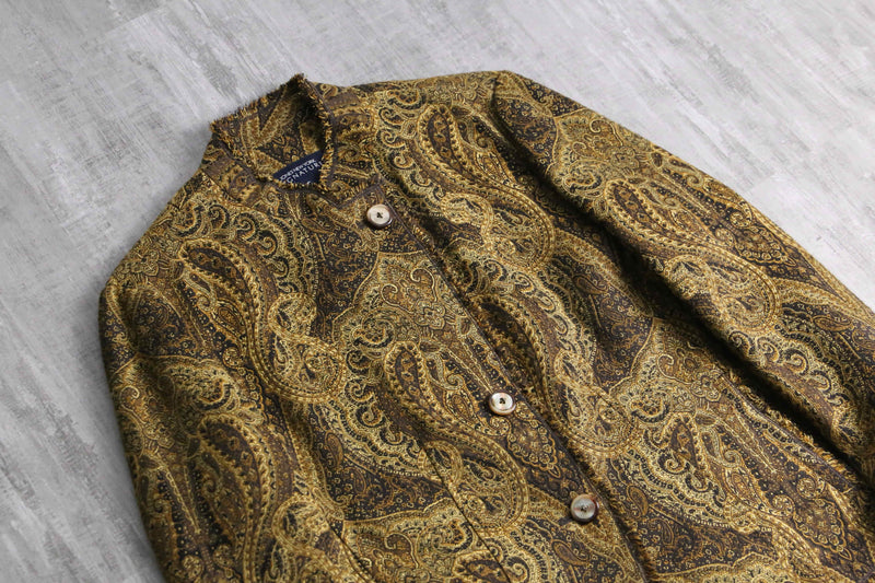 JONES NEW YORK paisley jacquard jacket