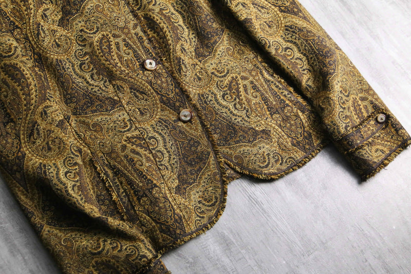 JONES NEW YORK paisley jacquard jacket