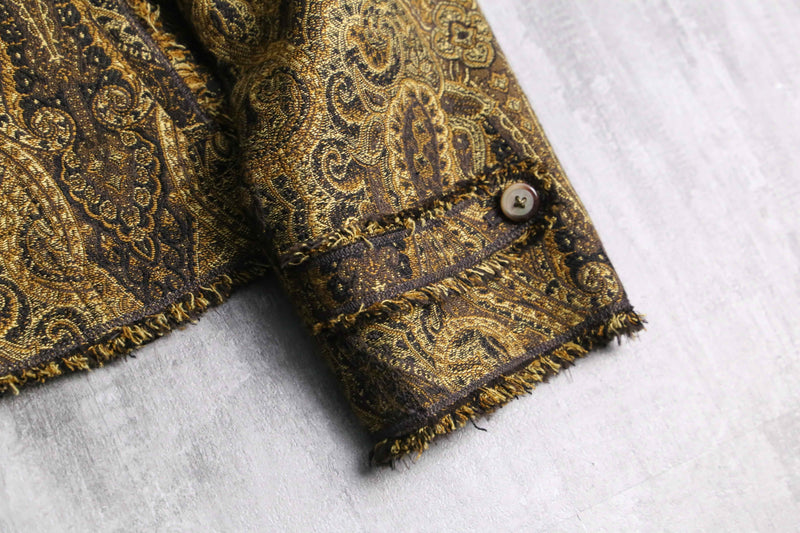 JONES NEW YORK paisley jacquard jacket