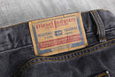 “DIESEL” fade black wide denim pants