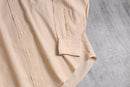 70’s “Neiman Marcus” coral pink cotton shirt