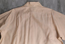 70’s “Neiman Marcus” coral pink cotton shirt