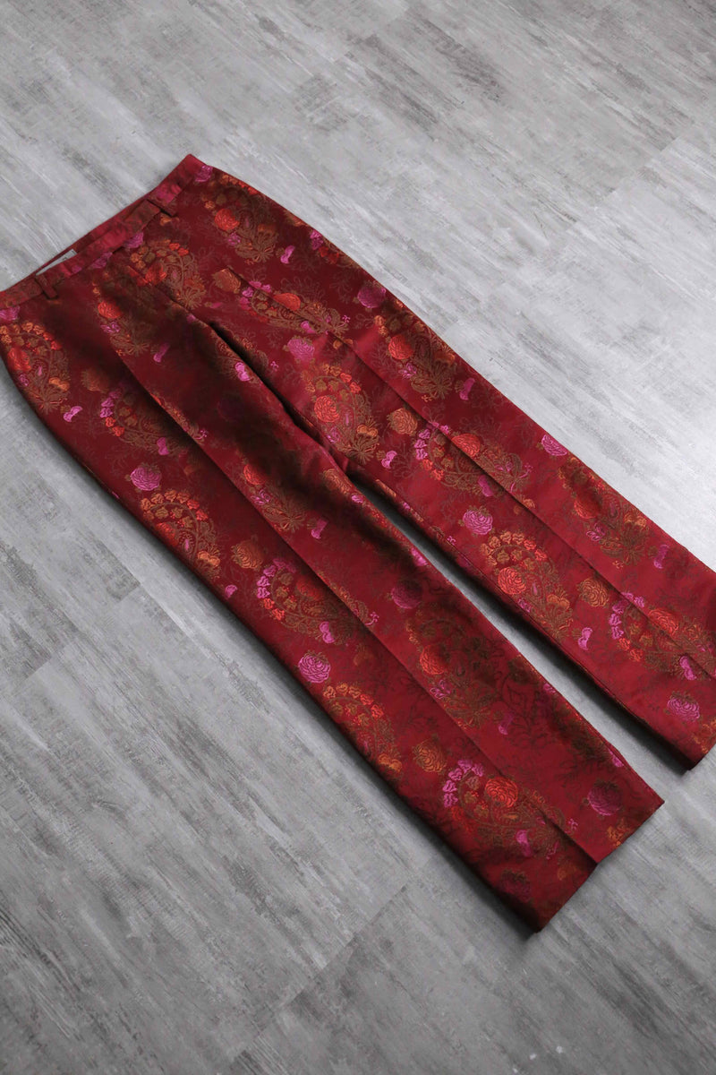 red base gobelin china pants