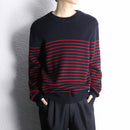 “SAINT JAMES”french marine border knit