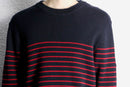 “SAINT JAMES”french marine border knit