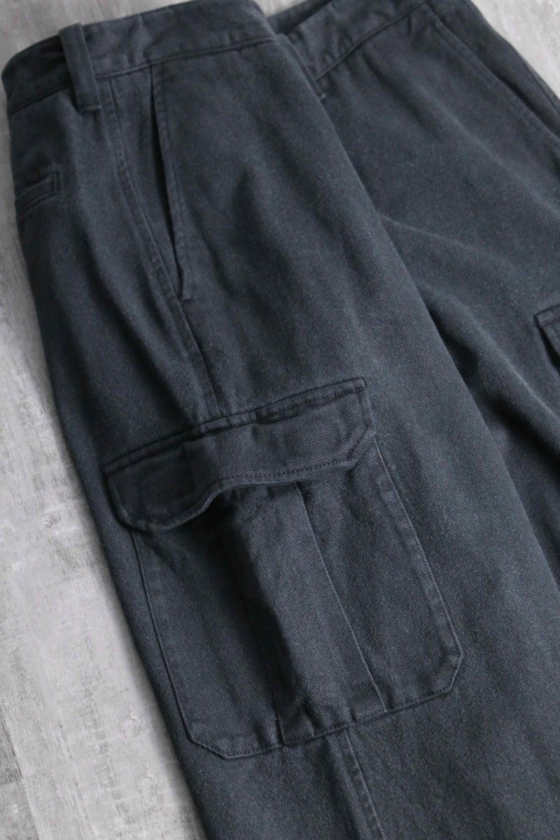 1990-00s Eddie Bauer easy denim cargo pants