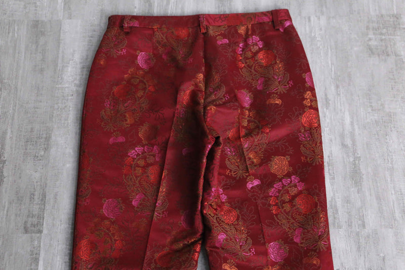red base gobelin china pants