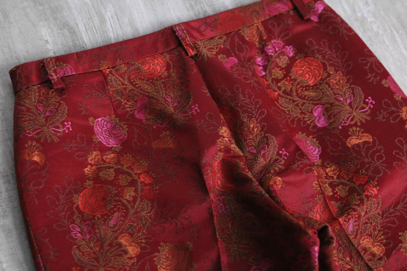 red base gobelin china pants