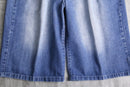 good aging denim short pants