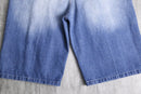 good aging denim short pants