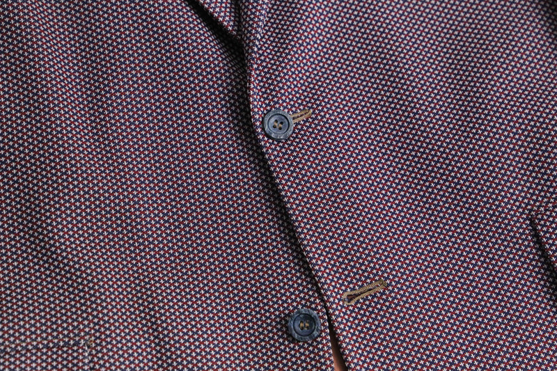 70’s mix color poly tailored jacket