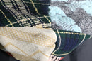 "Re:make" knit hoodie MA-1 flight jacket