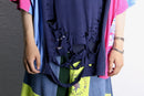 ''Re:make''multicolored boro Tee