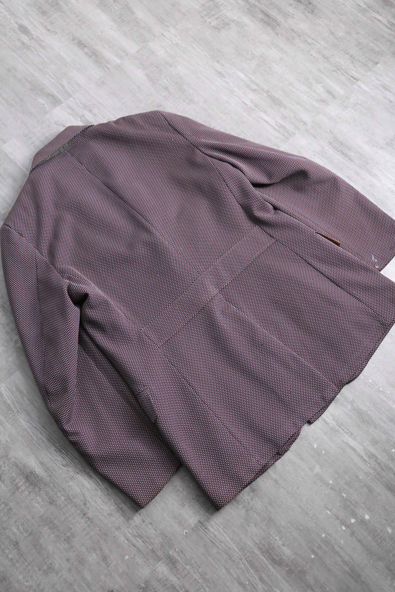 70’s mix color poly tailored jacket
